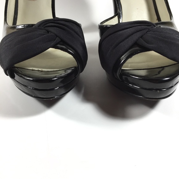 Nine West Platform Peep Toe High Heel Shoes - Picture 6 of 8